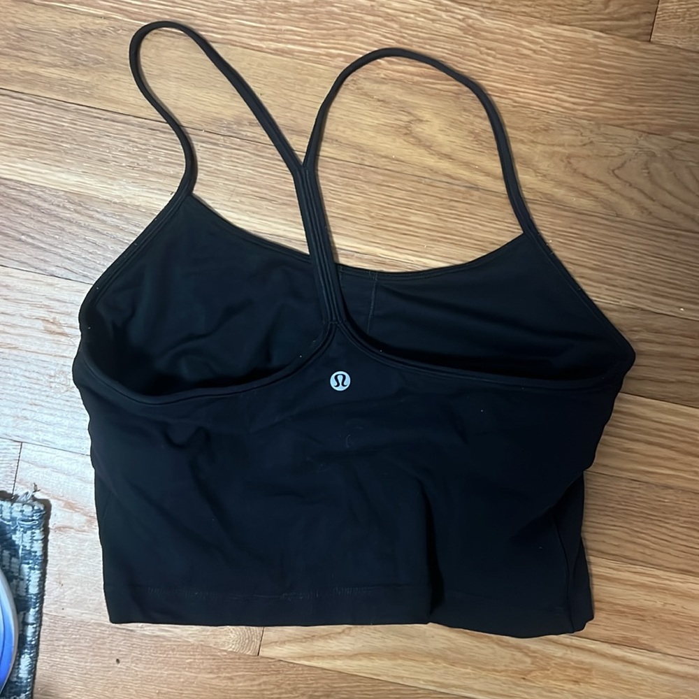Black Lulu lemon tank top